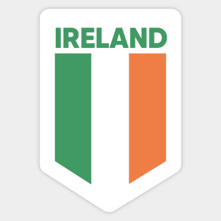 Ireland Flag Emblem Sticker